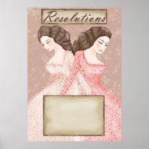 Affiche de résolutions