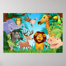 Affiche de safari