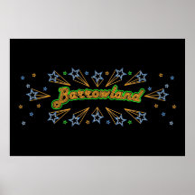 Affiche de salle de bal de Barrowlands