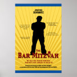 Affiche de star de cinéma de Mitzvah de barre