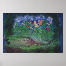 Affiche de tapisserie de Qcean