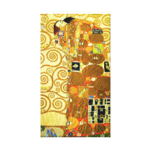 Affiche de toile de réalisation de Gustav Klimt Toile Tendue