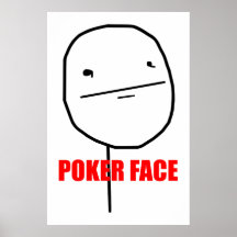 Affiche de visage de tisonnier