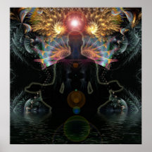 Affiche de visions de Meditational