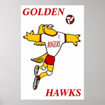 Affiche de volleyball de GHawk