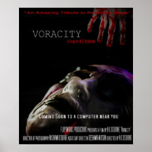 Affiche de voracité