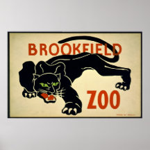 Affiche de zoo de Brookfield