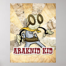 Affiche d'enfant d'Araknid