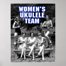 Affiche d'équipe d'Uke de la femme