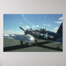 Affiche du corsaire F4U-1