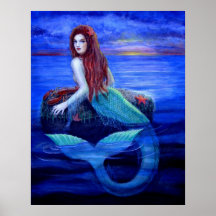 Affiche "du dîner de la sirène"