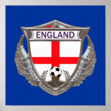 Affiche du football de l'Angleterre