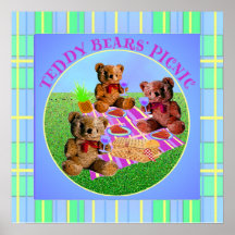Affiche du pique-nique du nounours