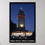 Affiche du théâtre 11x17 de Merced