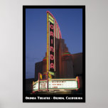 Affiche du théâtre 11x17 d'Orinda
