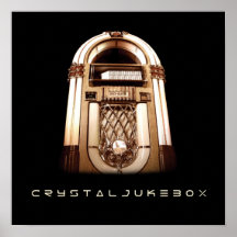 Affiche en cristal de juke-box
