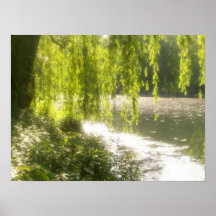 Affiche, étang de Central Park
