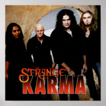 AFFICHE ÉTRANGE DE KARMA