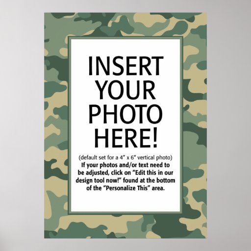 AFFICHE : frontière de camouflage
