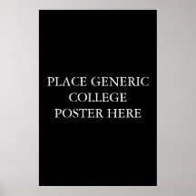 Affiche générique d'université