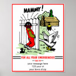 affiche goosed, votre message here123 votre styour