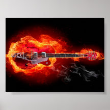 Affiche Guitare