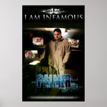 Affiche infâme de promo de PALMER