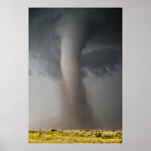 Affiche massive de tornade