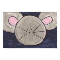 Affiche mignonne de souris d'aquarelle posters