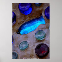 Affiche - mur de bouteille - crainte OR - John A S