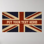 Affiche personnalisée d'Union Jack