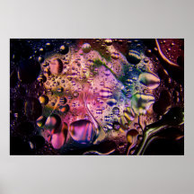 Affiche psychédélique abstraite 1