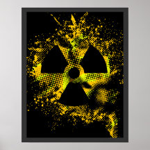 Affiche radioactive de l'apocalypse $17,95