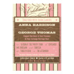 Affiche rustique : Mariage fait sur commande de mo Carton D'invitation