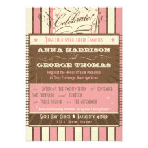 Affiche rustique : Mariage fait sur commande de mo Carton D'invitation