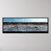 Affiche satellite de Denver, le Colorado (dans la 