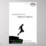 Affiche "saut " de The Edge