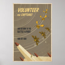 Affiche sixième de propagande de jeu électronique 