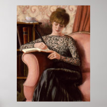 Affiche victorienne de décor de Madame Art Black L
