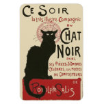 Affiche vintage de Ce Soir Le Chat Noir Magnets