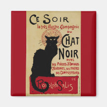 Affiche vintage de Nouveau d'art ; Conversation de Aimant