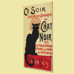 Affiche vintage de Nouveau d'art ; Conversation de impressions sur toile