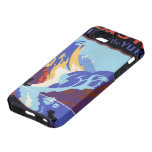 Affiche vintage de voyage, Atlin et le Yukon, Alas Coque iPhone 5 Case-Mate