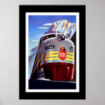 Affiche vintage de voyage du Canada