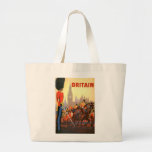 Affiche vintage de voyage, Grande-Bretagne, Anglet Sac