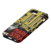 Affiche vintage de voyage, hôtel de brin de Marini Coques iPhone 5 Case-Mate