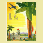 Affiche vintage de voyage, Los Angeles, la Califor cartes postales
