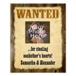 Affiche voulue personnalisée, vieille photo vintag