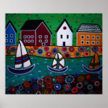 AFFICHES DE BATEAUX À VOILE