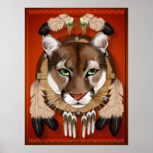 Affiches de bouclier de puma